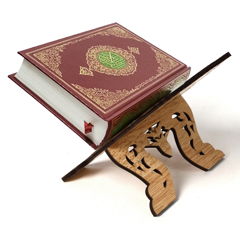 Home Quran - Wooden Eid Al-Fitr Islamic Bible Quran
