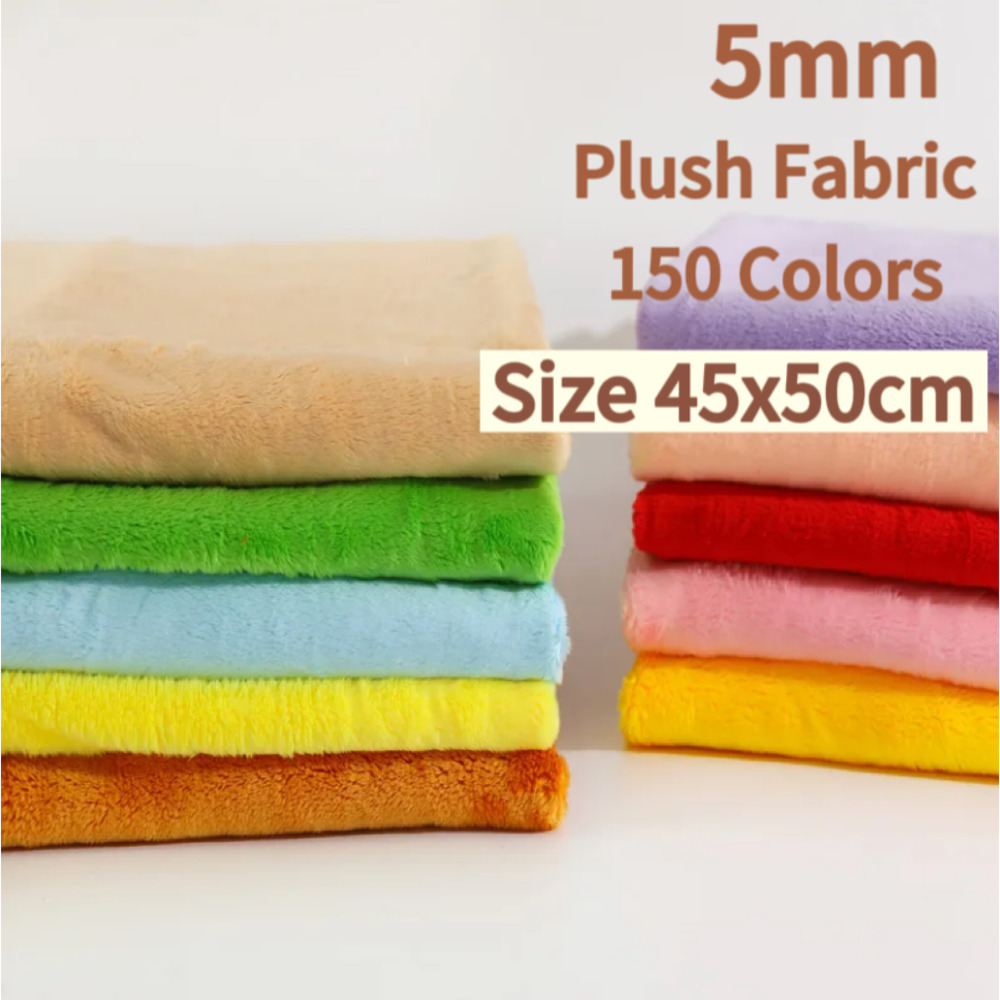 Home Textiles Super Soft - Sewbato 5mm Plush Fabric Super Soft