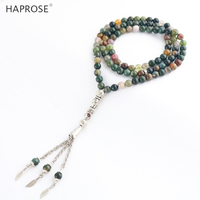 Home Quran - 100% Natural Agate Prayer Bracelet Islamic