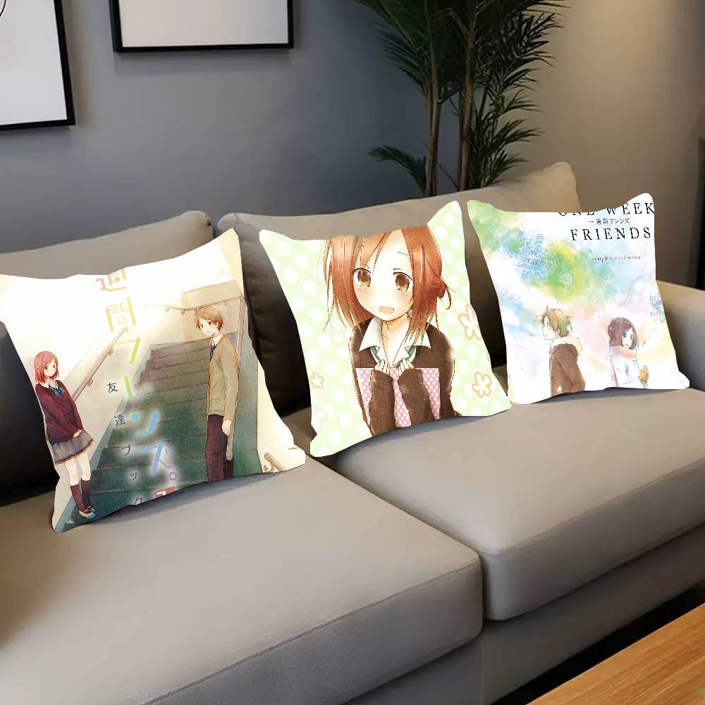 One Week Friends Anime Pillow  - огляд і ціна Home Textiles Week