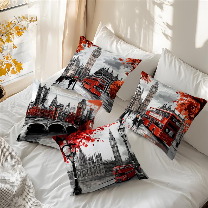 Short plush material pillowcas - огляд і ціна Home Textiles London