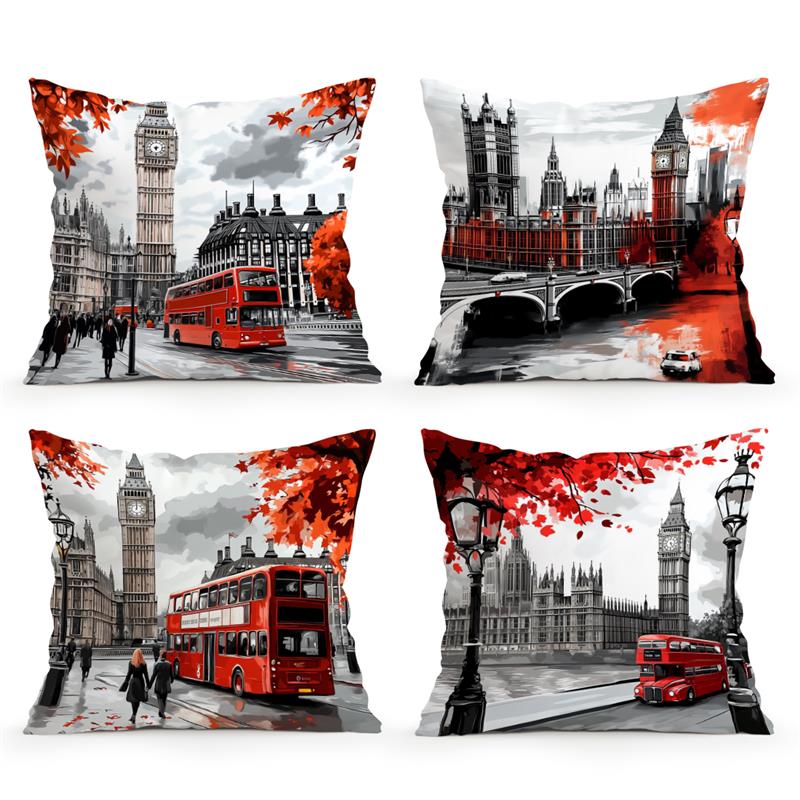 Short plush material pillowcas - огляд і ціна Home Textiles London