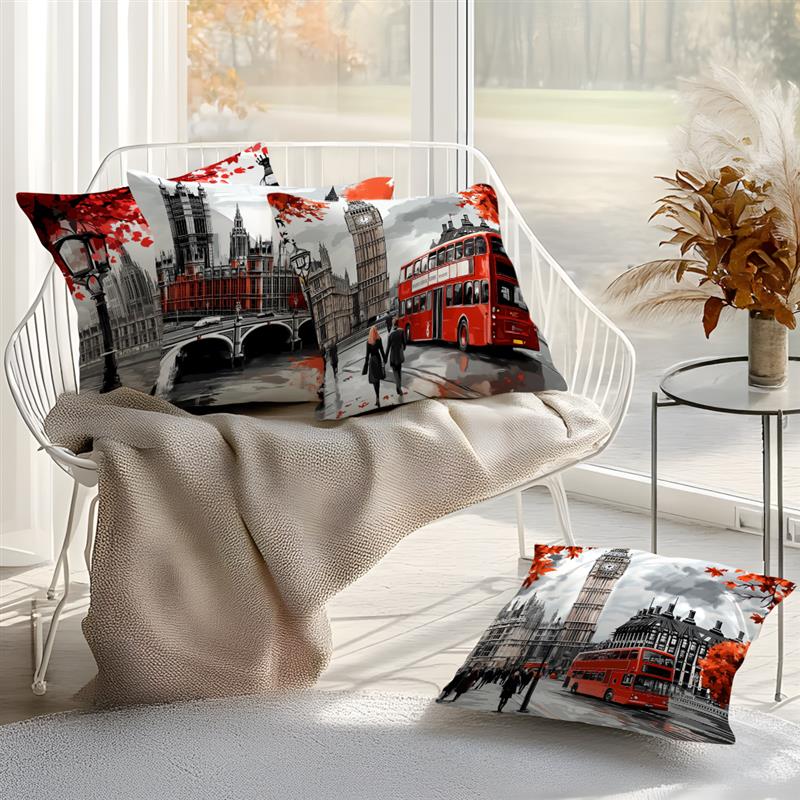 Short plush material pillowcas - огляд і ціна Home Textiles London
