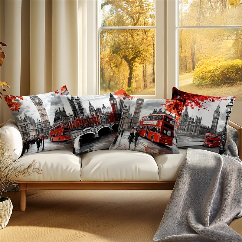 Short plush material pillowcas - огляд і ціна Home Textiles London