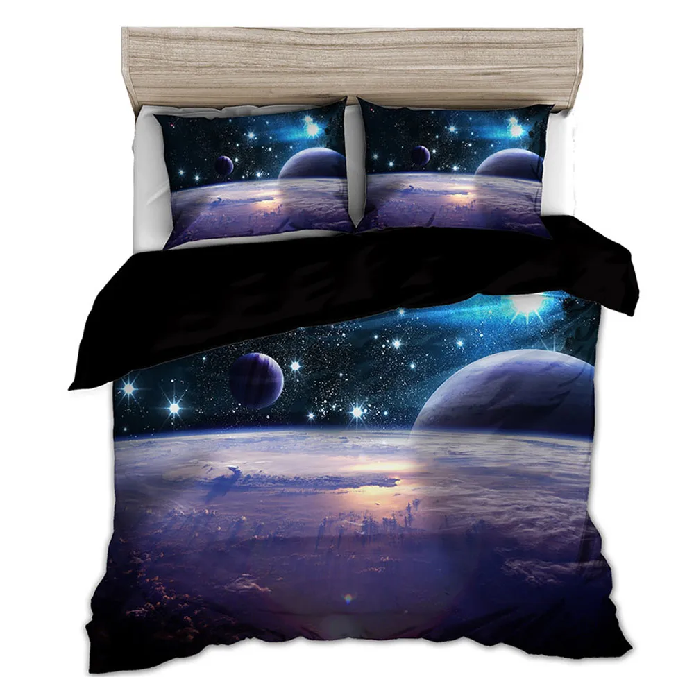 Space star 3d Galaxy Duvet Cov - огляд і ціна Linen Duvet Cover