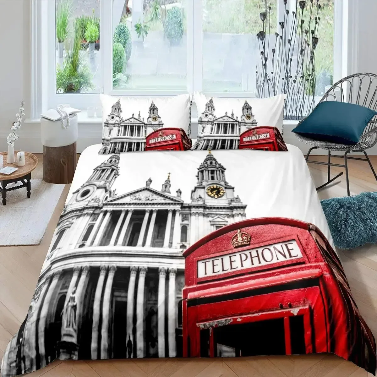 London Telephone Booth The Big - огляд і ціна Home Textiles London