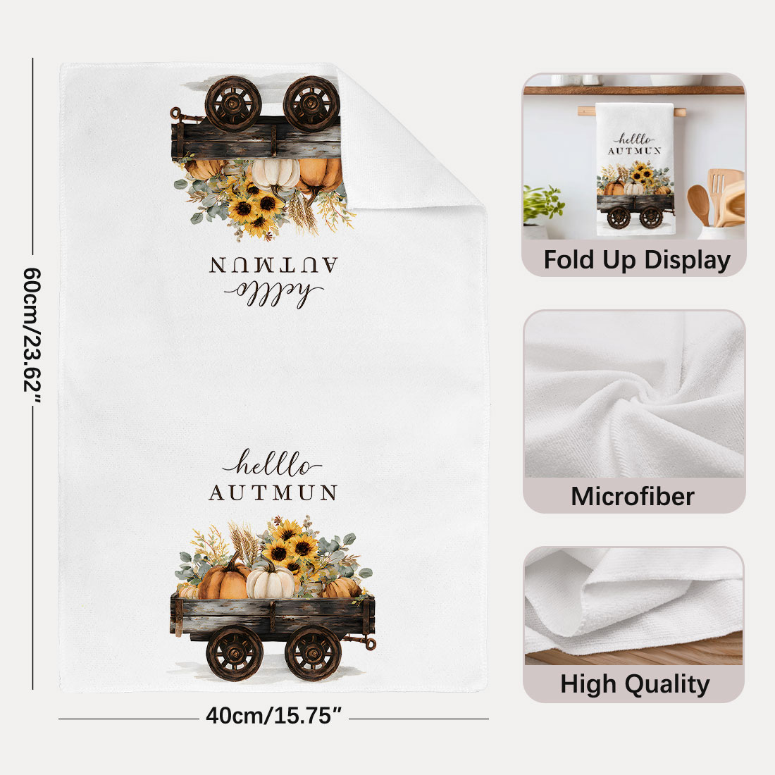 40x60cm Sunflower Flower Highl - огляд і ціна Highland Home Textiles
