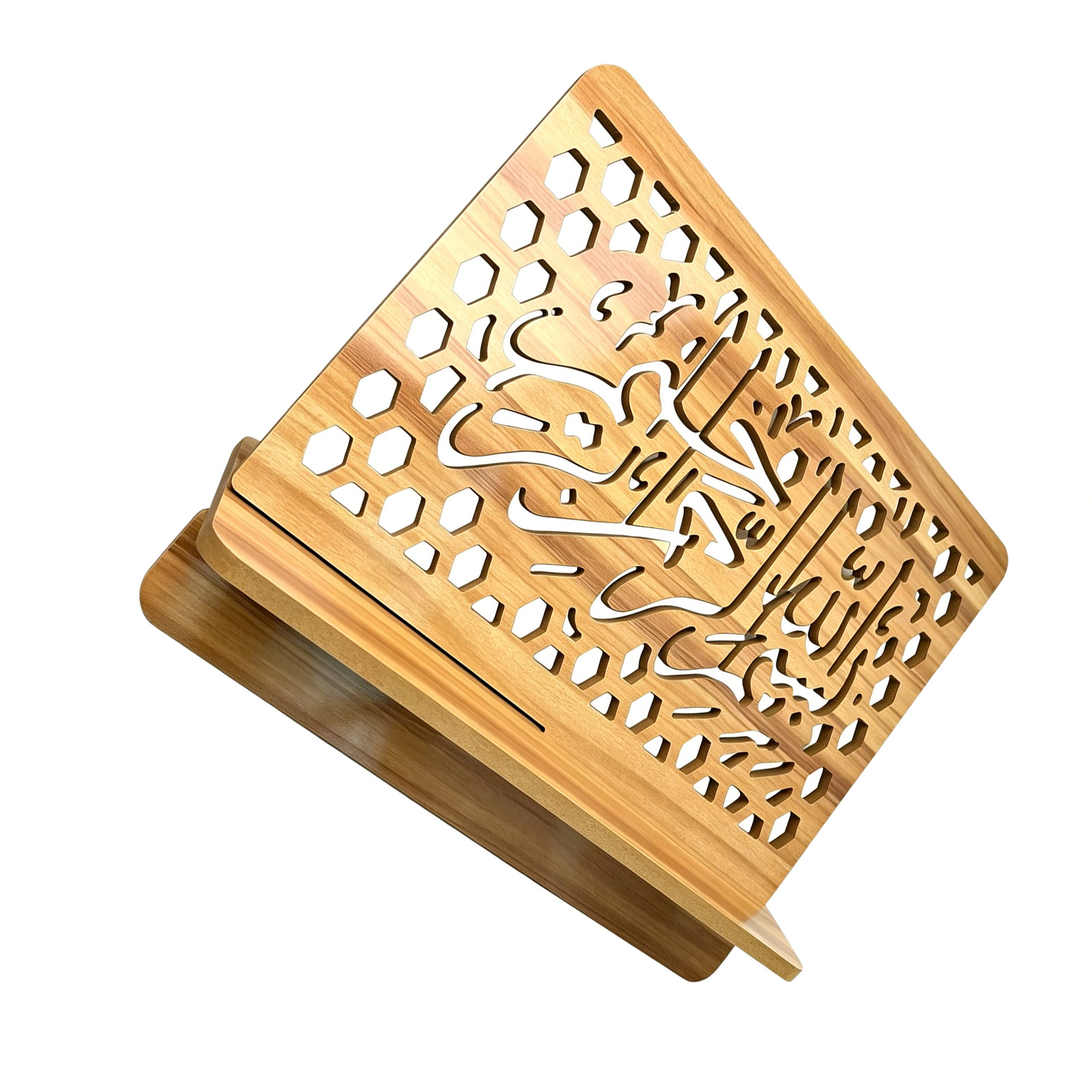 Wood Bible Stand Carved Thick  - огляд і ціна Home Quran