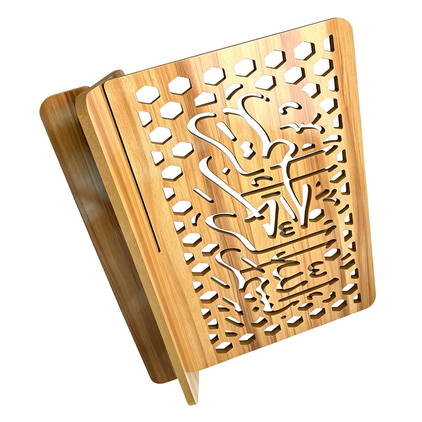 Wood Bible Stand Carved Thick  - огляд і ціна Home Quran
