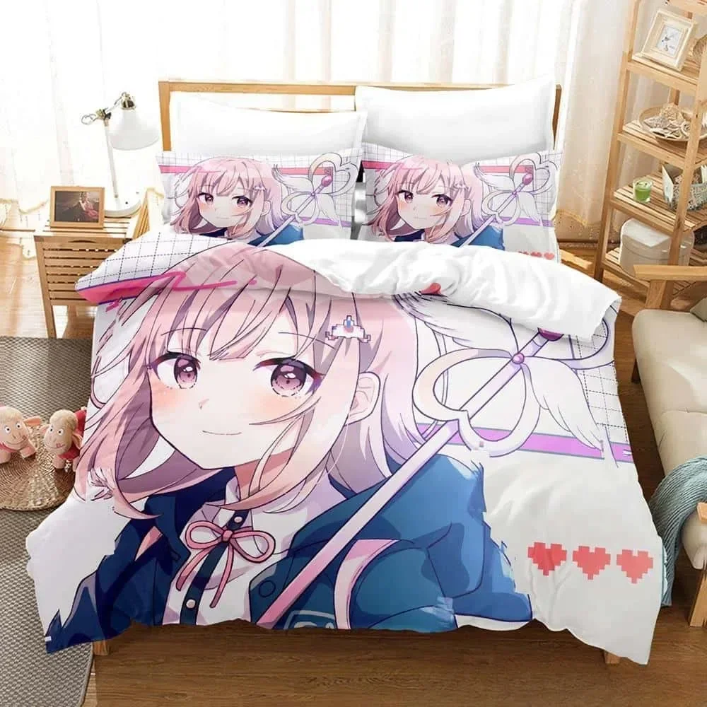 3D Danganronpa V3 Y2k Girls co - огляд і ціна Linen Duvet Cover