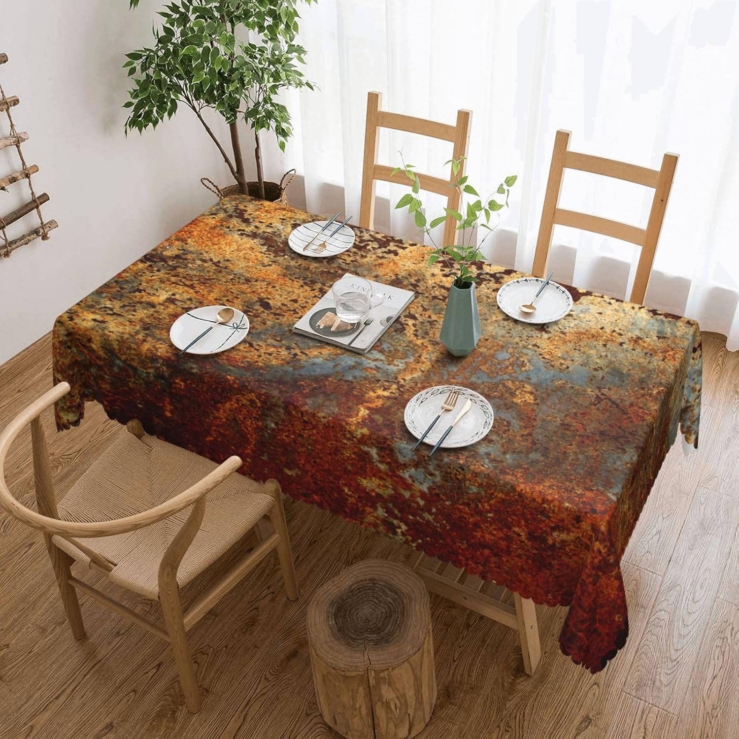 Industrial Brown Rust Metal Ta - огляд і ціна Home Textiles Industry