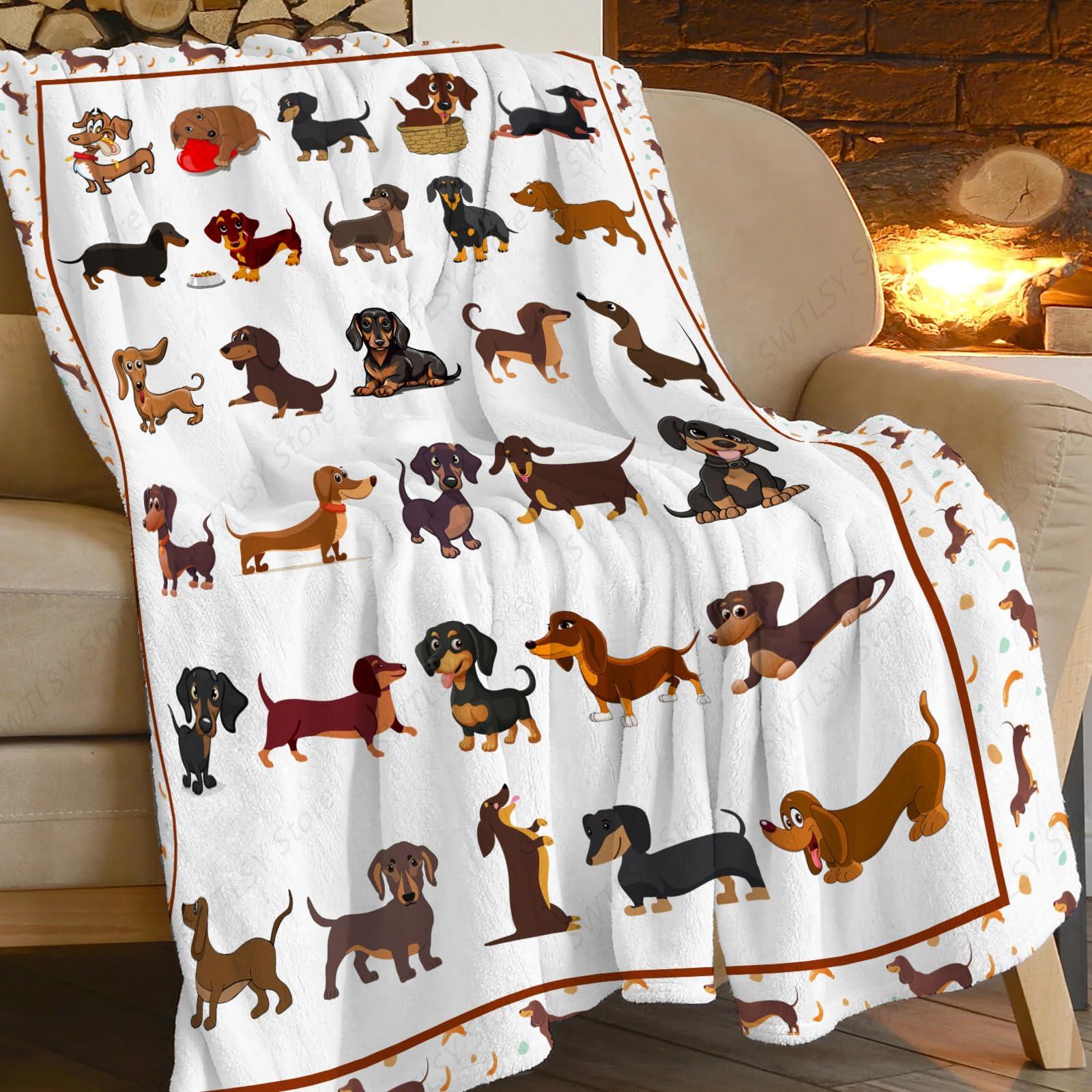 Dachshund Blanket Super Cozy S - огляд і ціна Home Textiles Super Soft