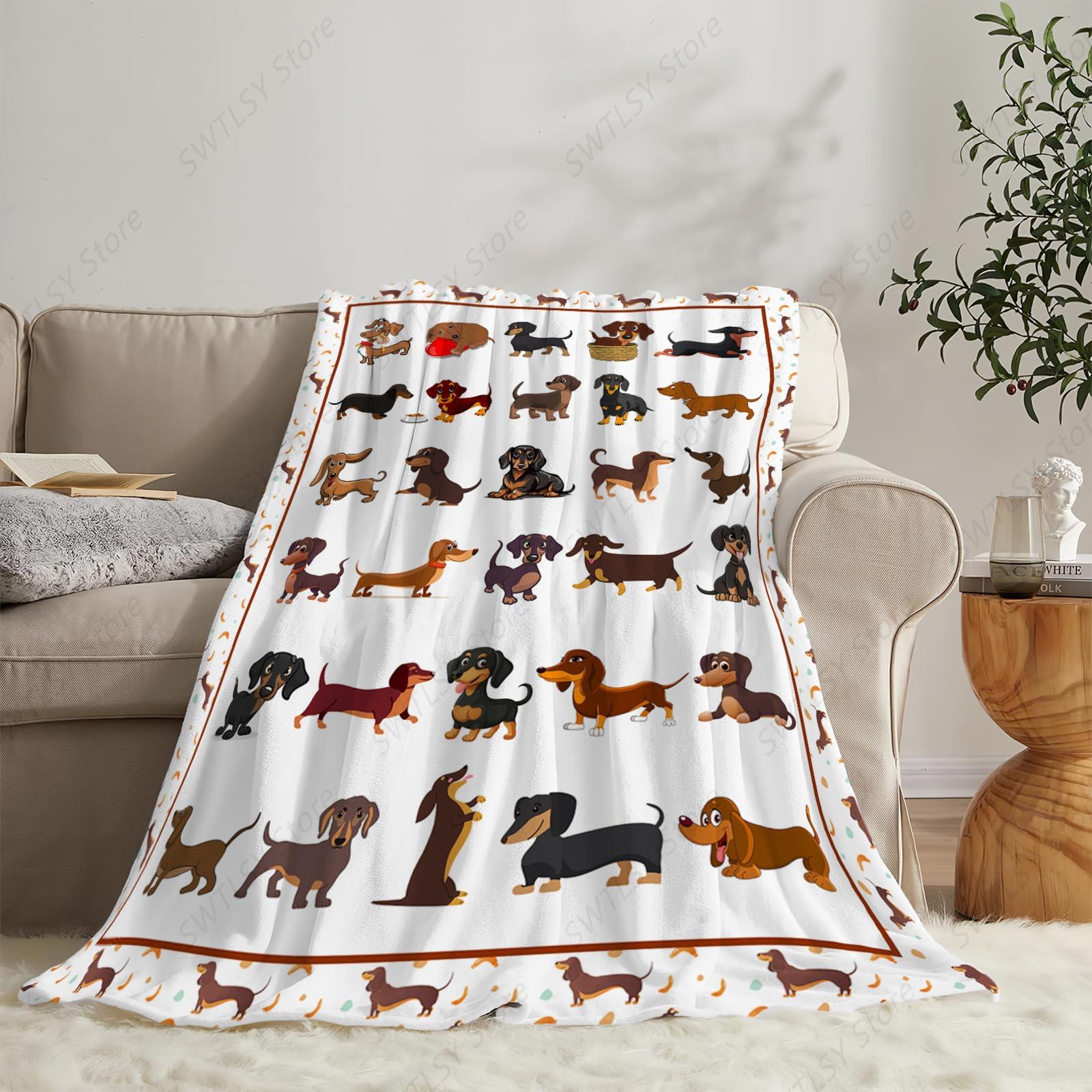 Dachshund Blanket Super Cozy S - огляд і ціна Home Textiles Super Soft