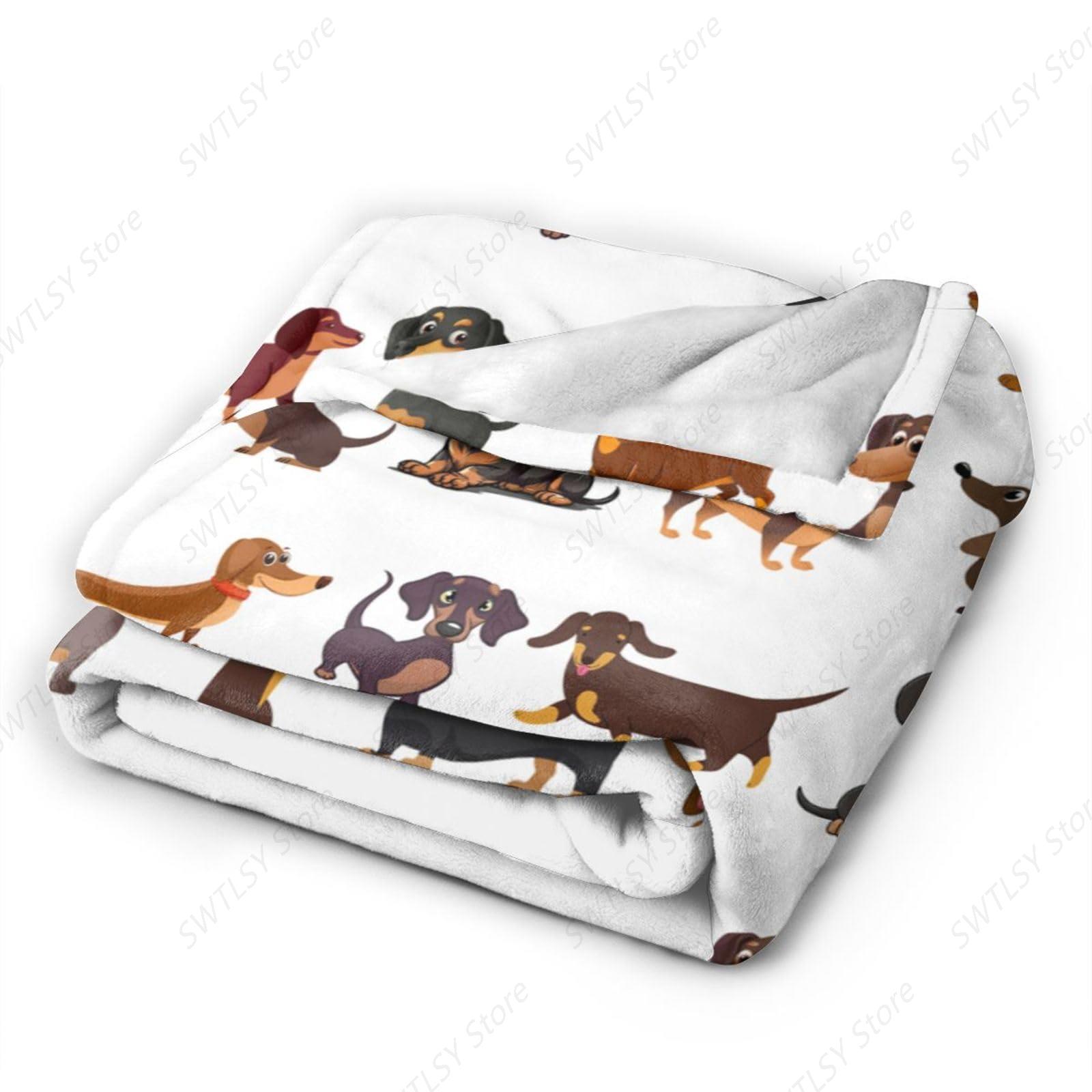 Dachshund Blanket Super Cozy S - огляд і ціна Home Textiles Super Soft