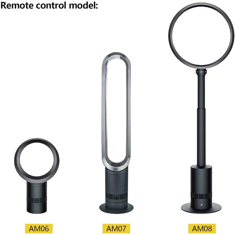 QWE-2X 10 In 1 Remote Control  - огляд і ціна Dyson Fan Am07