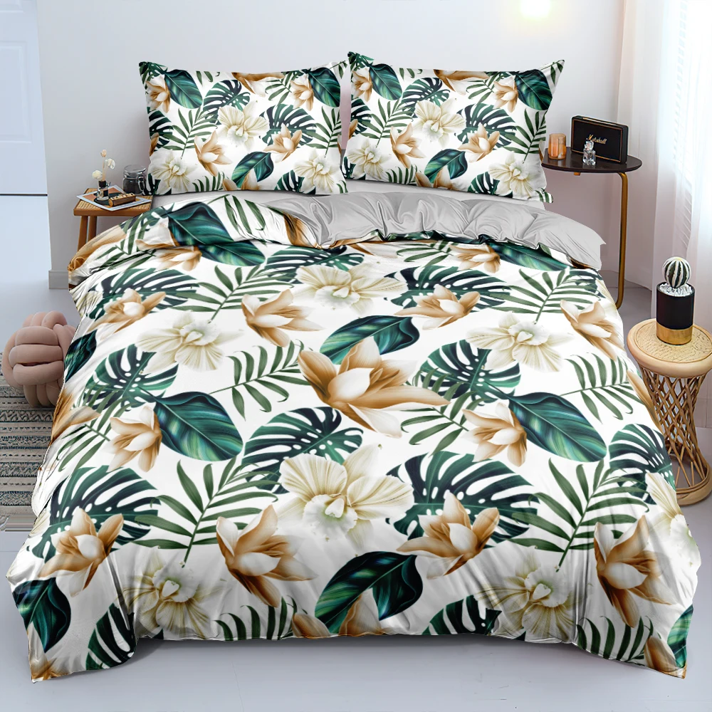 3D Design Flowers Duvet Cover  - огляд і ціна Linen Duvet Cover
